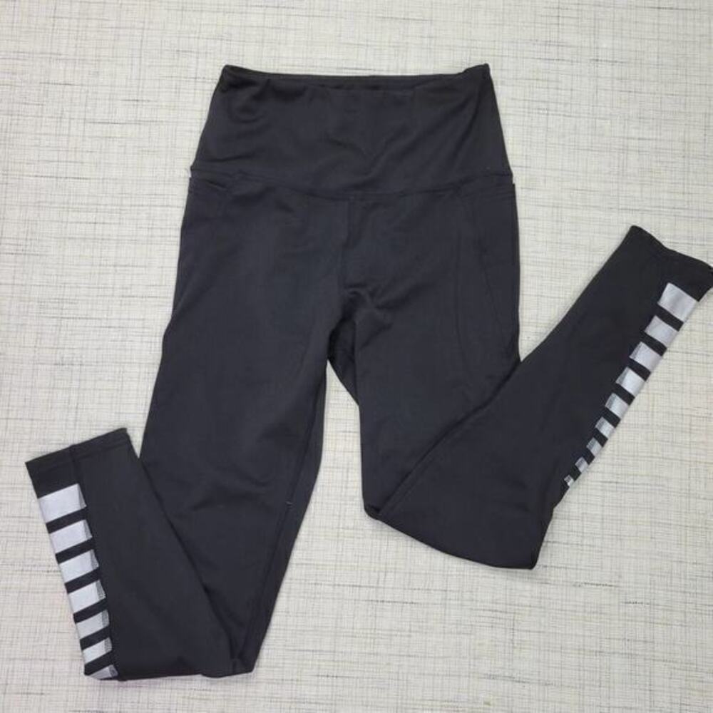 5/$25 Leg3nd Women's Level Up High Waist 7/8 Legging In Black Size Small